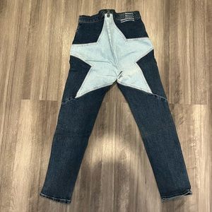 revice denim venus two tone star butt jeans